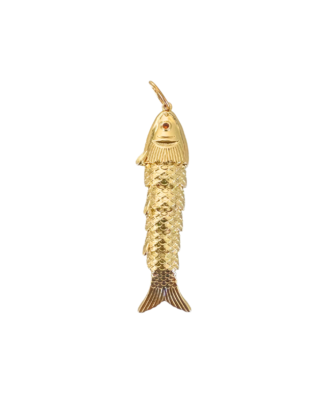 Gold Fish Pendant